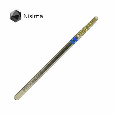 Заокруглений конус 2,3 мм синій P850m023 Nisima