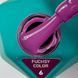 Гель-лак глибокий малиново-фуксійовий, інтенсивний Avdeeva Fuchsy Color №6, 12мл