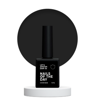 База чорна камуфлююча nailsoftheday Let&rsquo;s Amsterdam Black 10 мл