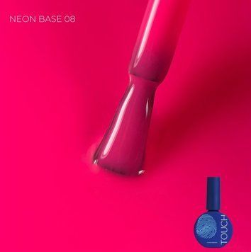 База рожева неонова Touch Neon Base №8, 13мл