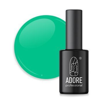 Гель-лак насичений ментоловий Adore №485 spearmint, 8 мл