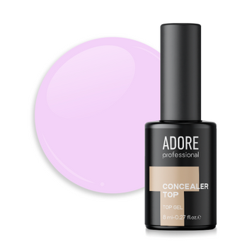 Топ камуфлюючий молочний бузковий Adore №03, 8ml