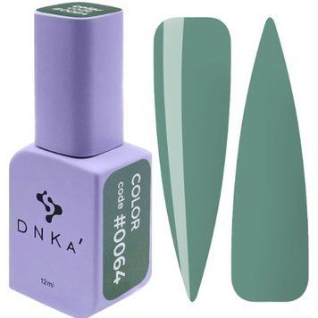 Гель-лак пильно-зелений Gel Polish, 12 ml Color #0064