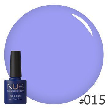 Гель-лак NUB №15 Pfeiffer Beach 8 мл