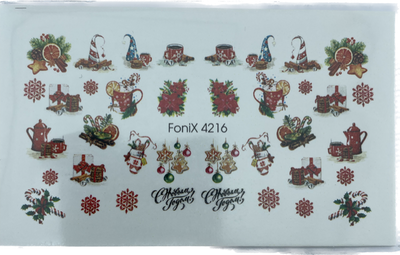 Слайдер Fonix 4216 новорічні смаколики Fonix 4216 фото