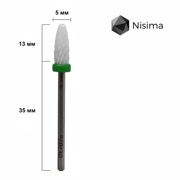 Кукурудза зелений абразив Ct707cK Nisima