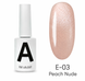 Гель-лак котяче око персиково-бежевий Adore cat's eye № Е-03 nude peach 12 мл