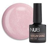 База світло-рожева з шимером NUB Virgin Shine Base Coat #3 Pink 8 мл