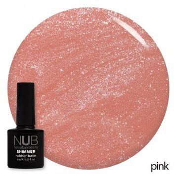 База камуфляжна з шимером NUB Pink 8 мл