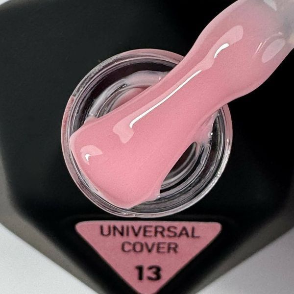 Гель рідкий (акрігель) рожевий для моделювання та зміцнення Avdeeva universal cover gel №13, 12г