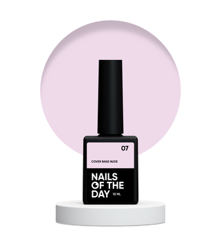 База камуфлююча NAILSOFTHEDAY Cover base nude 07, 10 мл