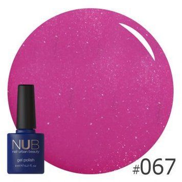 Гель-лак NUB №67 Lovely Color 8 мл