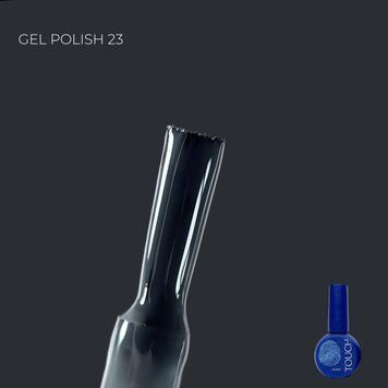 Гель-лак темно-сірий Touch Gel Polish 23, 9мл
