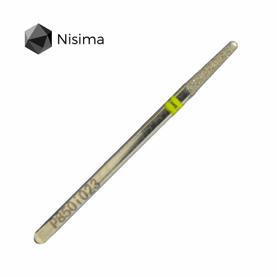 Заокруглений конус 2,3 мм жовтий P850i023 Nisima