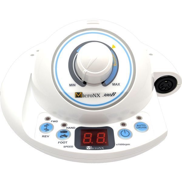 Фрезер для манікюру та педикюру Micro-NX  300B, 60W / 35000 обертів, професійний