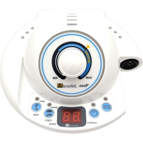 Фрезер для манікюру та педикюру Micro-NX  300B, 60W / 35000 обертів, професійний