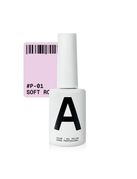 Гель-лак рожевий пастельний Adore № P-01 soft rose 12 мл
