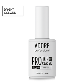 Топ для світлих відтінків з уф-фільтром  Adore PRO Classic Top, 15ml