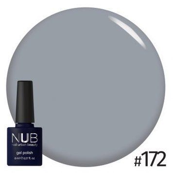 Гель-лак NUB №172 African Grey 8 мл