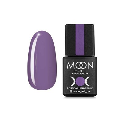 Гель-лак пастельний фіолетовий Moon Full №159, 8 мл