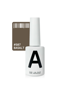 Гель-лак сіро-коричневий Adore №507 basalt, 12 мл