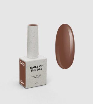 Гель-лак темно-карамельний NAILSOFTHEDAY Let's special Truffle, 10 мл