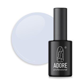 Гель-лак пастельний біло-бузковий Adore №P-13 soft lilac, 8 мл