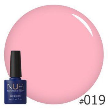 Гель-лак NUB №19 Smoothie Pink 8 мл