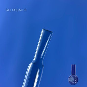 Гель-лак сіро-синій Gel Polish 31, 9мл