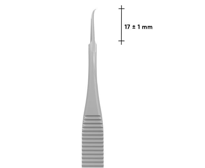Твізери професійні з гачком для кутикули Staleks pro expert 93 type 1