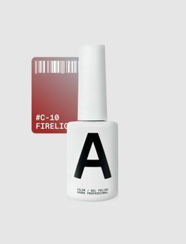 Гель-лак котяче око червоний рубін світловідбивний Adore С-10 firelight, 12 мл