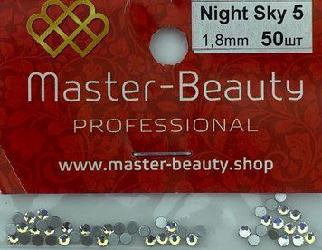 Стрази Night Sky Мультіхром 5 1.8 мм 50 шт
