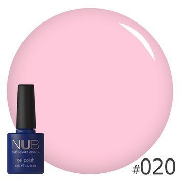 Гель-лак NUB №20 Sweet Sixteen 8 мл