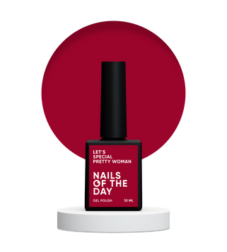 Гель-лак малиновий NAILSOFTHEDAY Let&rsquo;s special Pretty Woman, 10 мл