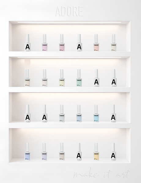 Гель-лак бежевий пастельний Adore № P-05 soft vanilla 12 мл