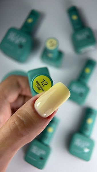 База для нігтів вершкове масло відтінок ананасний Siller Base Color Butter №12, 15мл