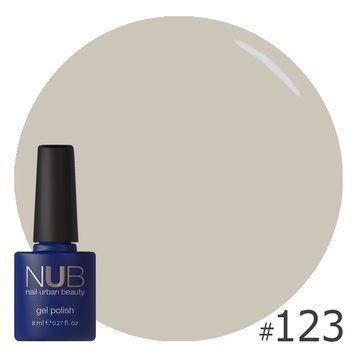Гель-лак NUB №123 Columbusing 8 мл