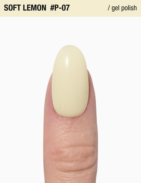 Гель-лак лимонно-жовтий пастельний Adore № P-07 soft lemon 12 мл