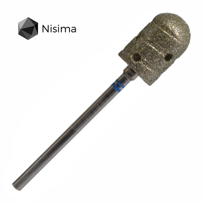 Насадка педикюрна середній абразив 10 мм D_310mK Nisima