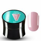 Гель для нігтів моделюючий рожевий Victoria Avdeeva Creamy Builder gel №07, 15 мл