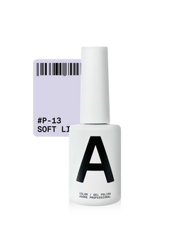 Гель-лак біло-бузковий пастельний Adore № P-13 soft lilac 12 мл