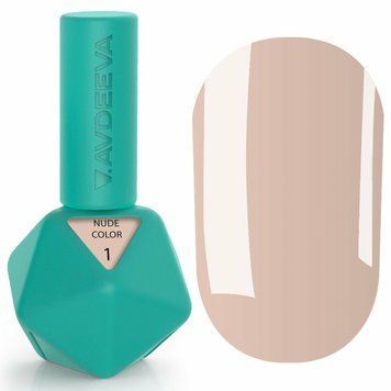 Гель-лак для нігтів карамельний Victoria Avdeeva Nude Color №1, 12 мл