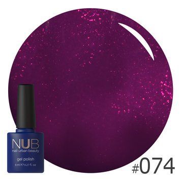 Гель-лак NUB №74 When The Party'S Over 8 мл