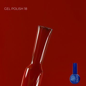 Гель-лак теракотовий Touch Gel Polish 18, 9мл