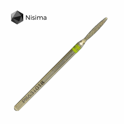 Полум'я тупе 1,8 мм жовте P863i018 Nisima