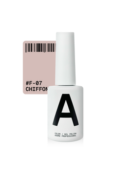 Гель-лак для френчу бежевий Adore № F-07 chiffon 12 мл
