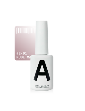 Гель-лак котяче око лілово-бежевий Adore Nude Cat&rsquo;s Eye № E-01 nude mauve, 12 мл