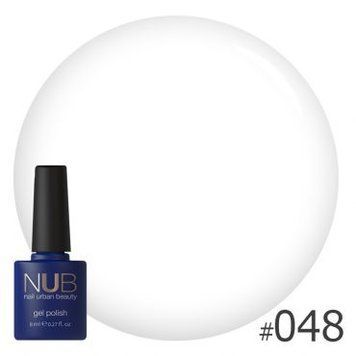 Гель-лак NUB №48 White Collar 8 мл