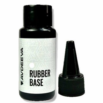 База для нігтів каучукова rubber base Victoria Avdeeva, 30 мл