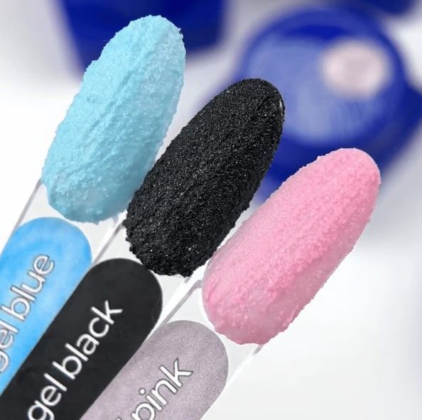 Гель гіпс чорний для 3D дизайну Touch Gypsum Gel black, 5мл